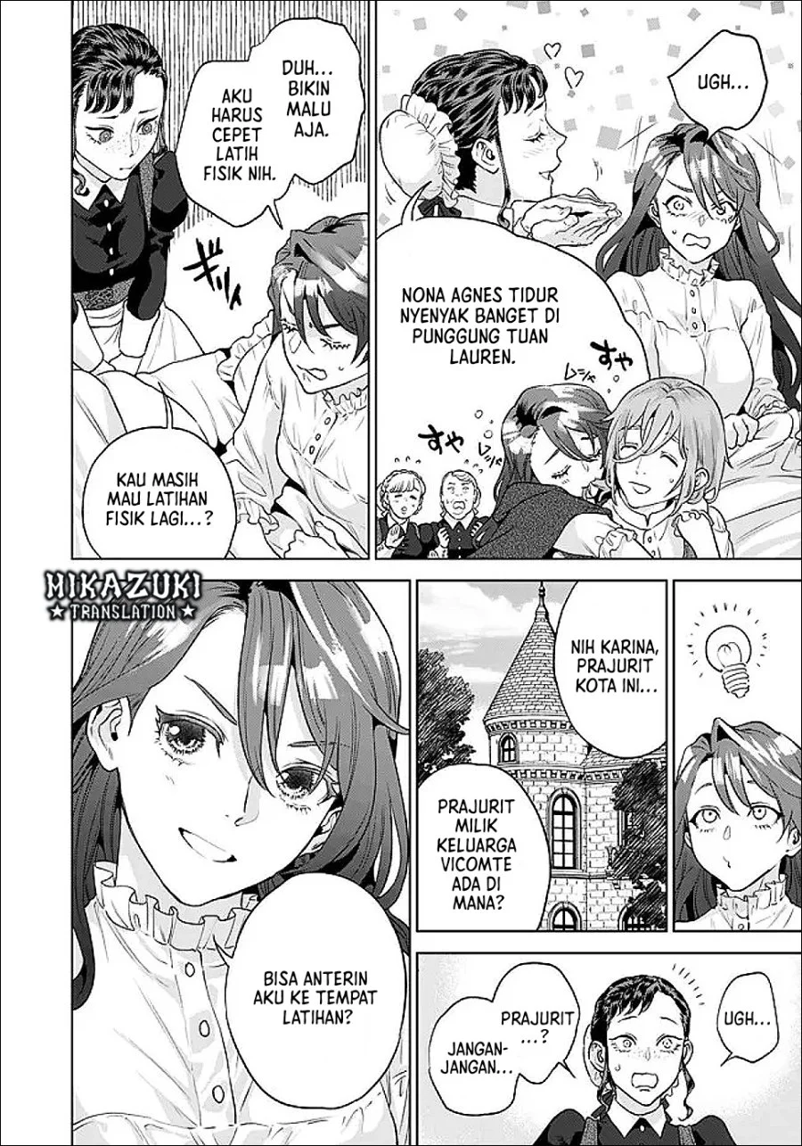 Shounin Reijou Agnes Henkyou ni Tsuihou Sareta Akuyaku Reijou wa Shousai o Hakki Shi Nariagaru Chapter 8 Gambar 7