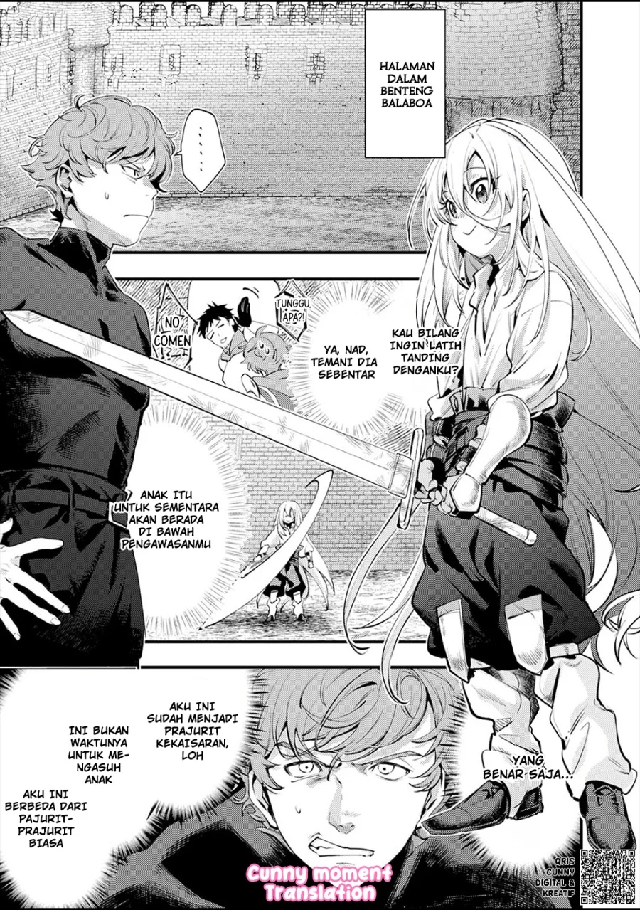 Shura Youjo no Eiyuutan ~Hanpa-sha to Iwa Reta Youhei, Youjo ni Tensei Shite Nariagaru~ Chapter 2 Gambar 9