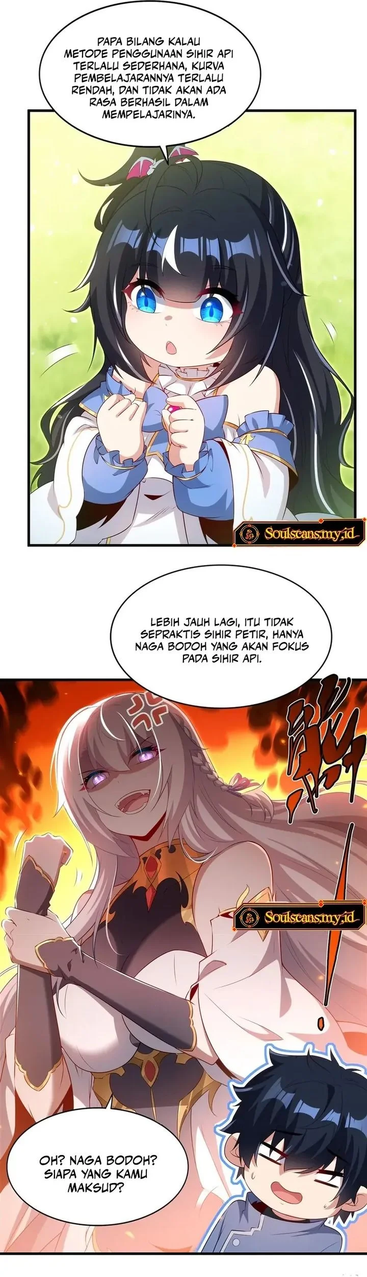 Shut Up, Evil Dragon, I Don’t Want to Raise a Child With You Anymore Chapter 74 Gambar 7