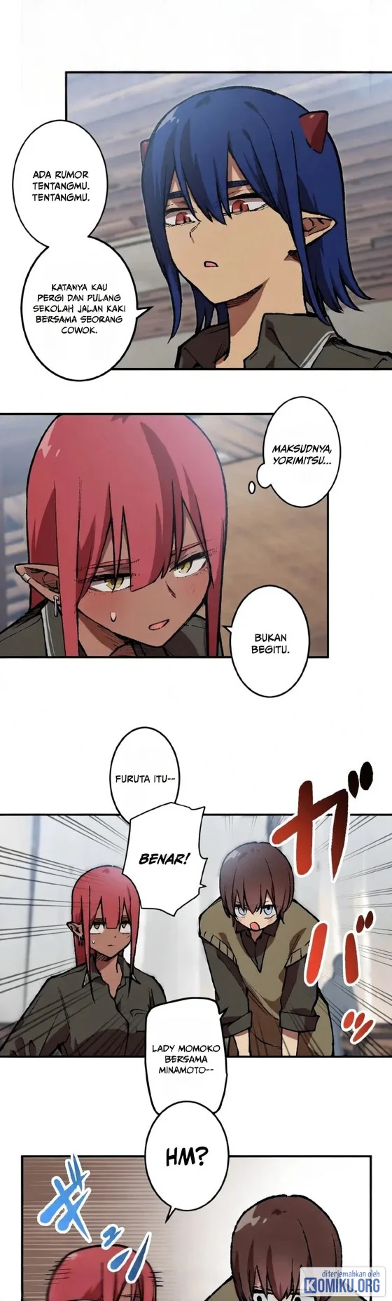 Shuten Momoko Can’t Be Defeated Chapter 8 halaman 12