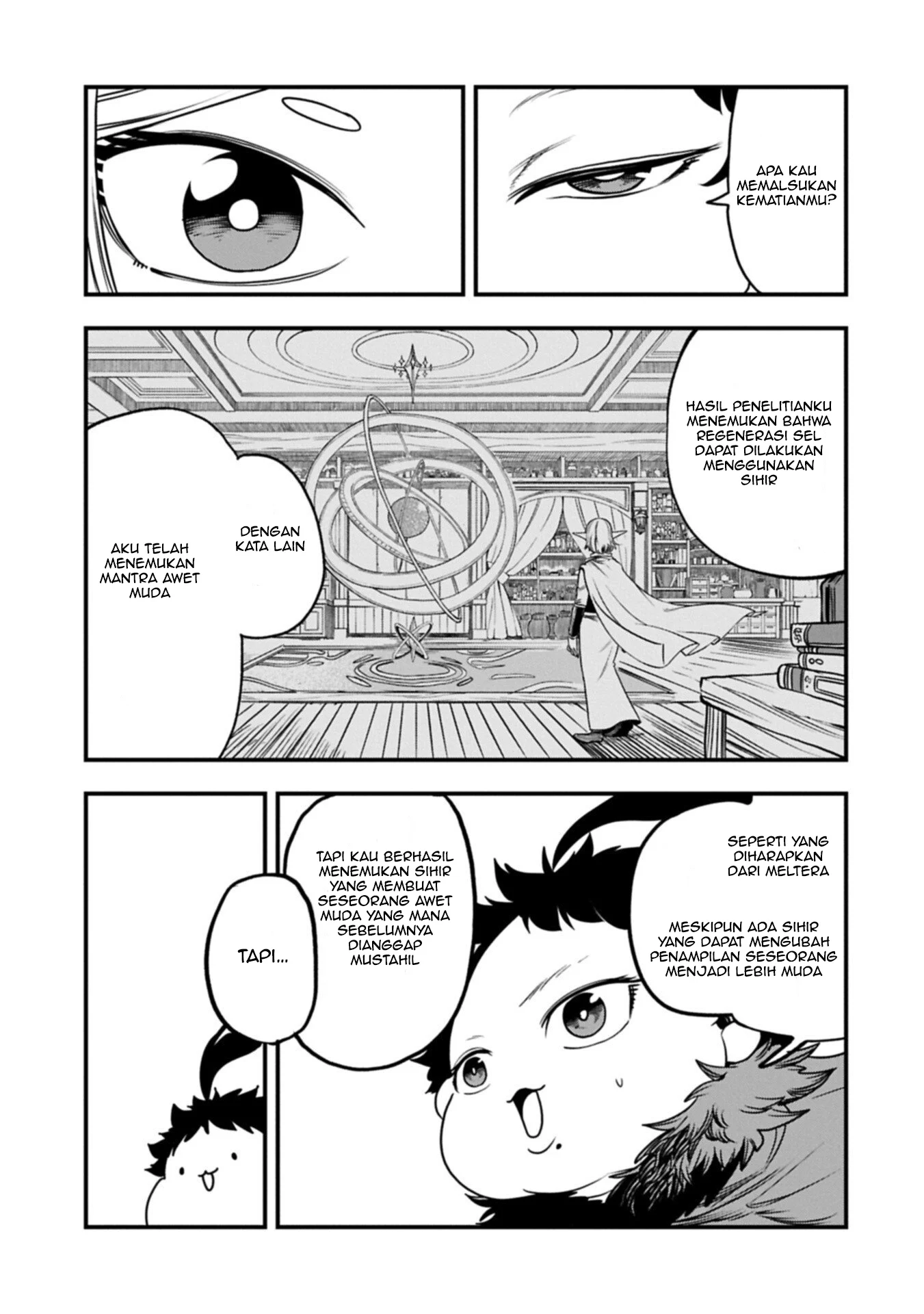 Since My Previous Life Was A Wise Man I Can Afford To Live Chapter 66 - Halaman 8