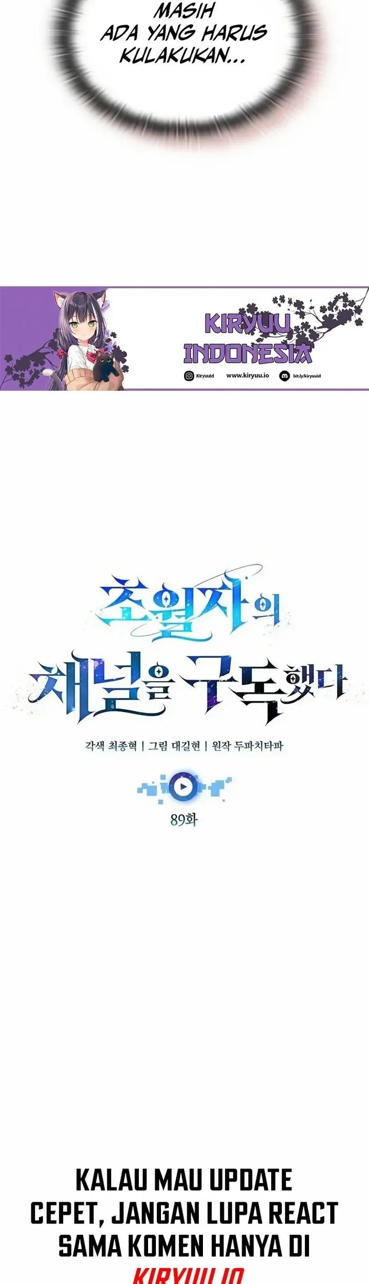Subscribing to the Transcendent’s Channel Chapter 89 Gambar 19