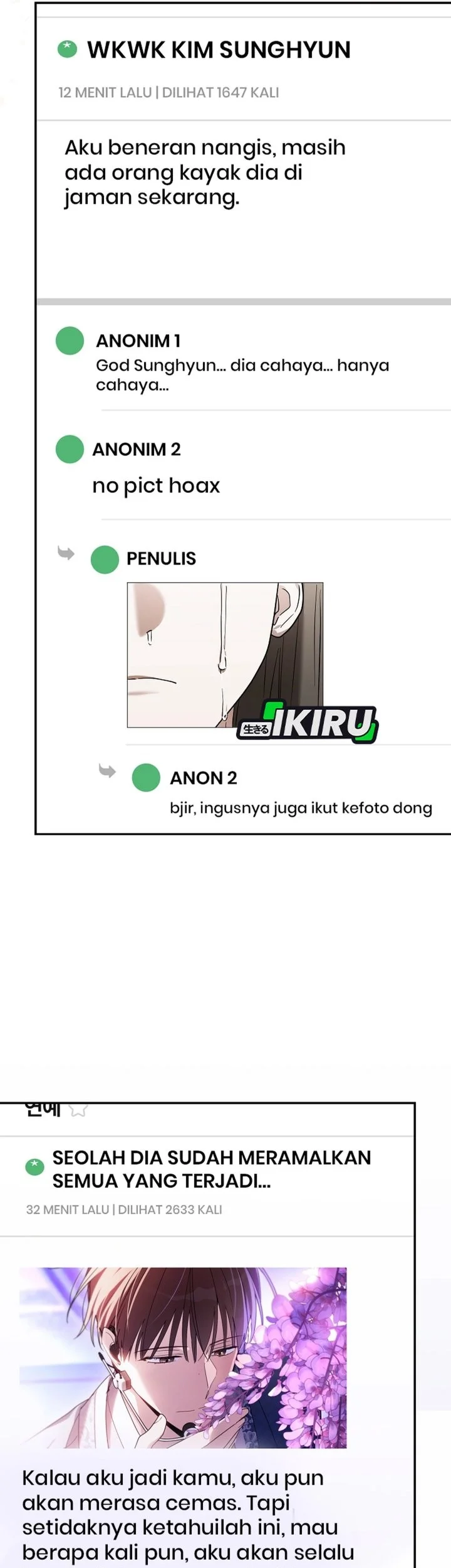 Surviving as a PD Idol Chapter 42 Gambar 21