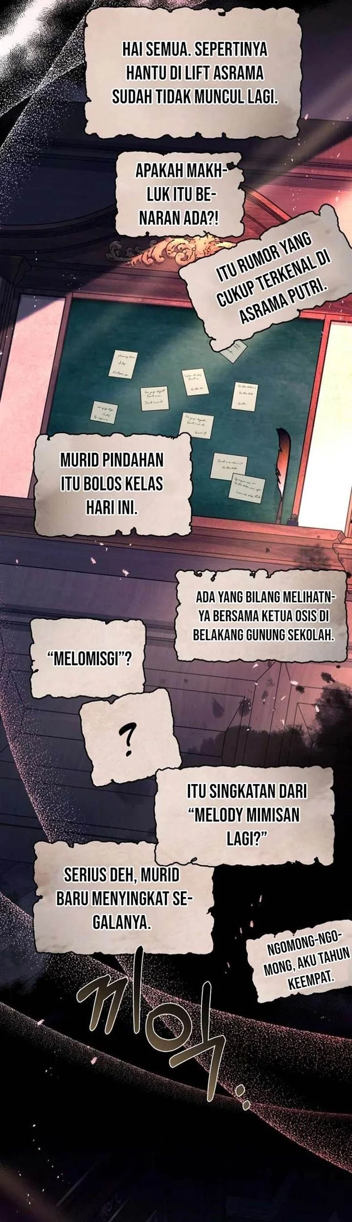 Surviving in a School of Ghost Stories Chapter 33 Gambar 14