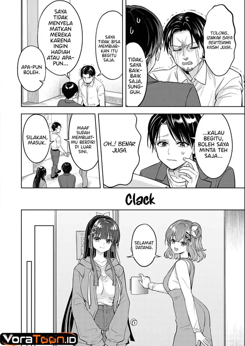 Taoreta Fujin wo Sukutta Gohoubi wa, Musume no Bijin Futago to no Otsukiai Deshita. Chapter 6 Gambar 7