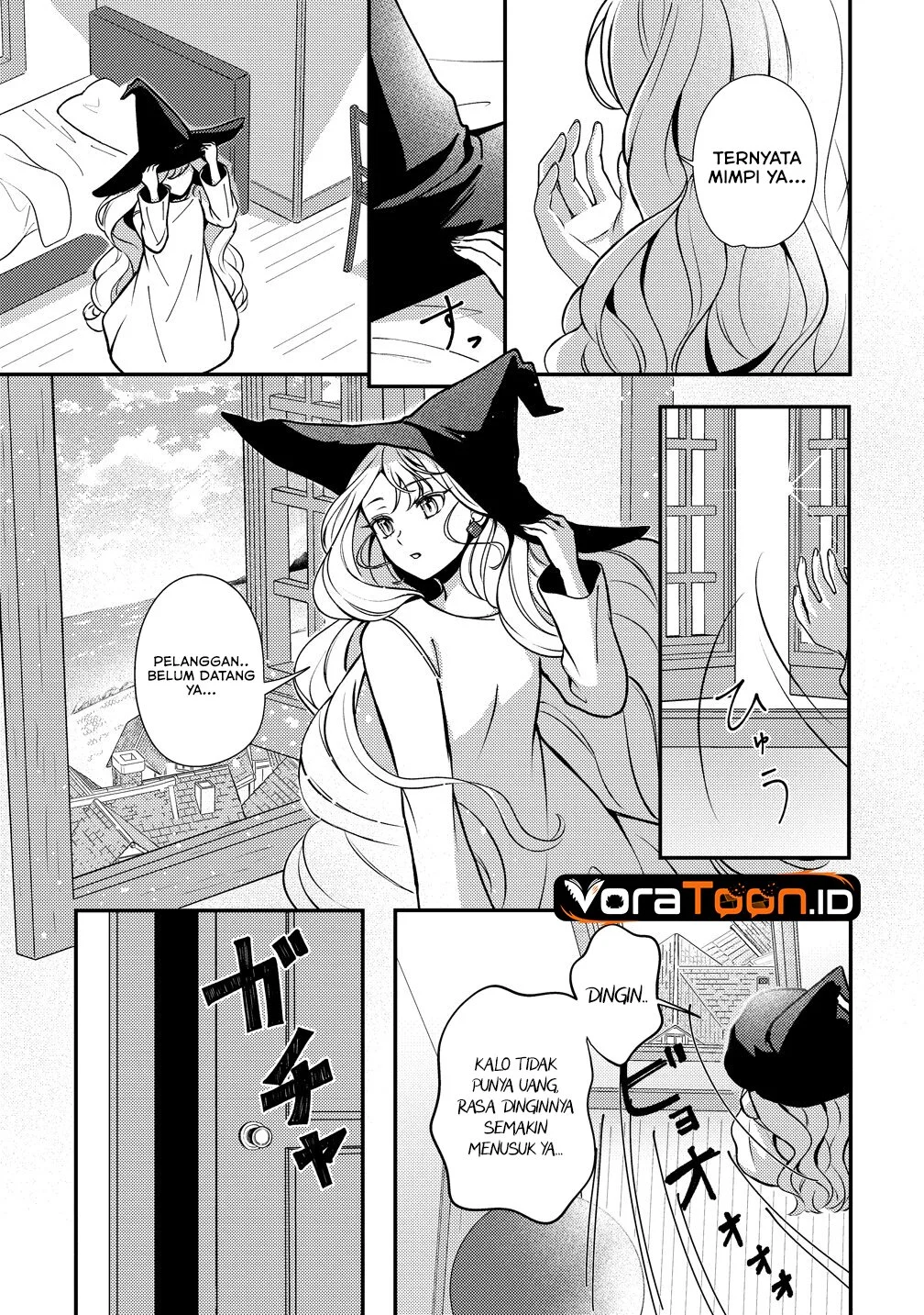 Tegami no Majo no Okuri Tabi Chapter 1 Gambar 7