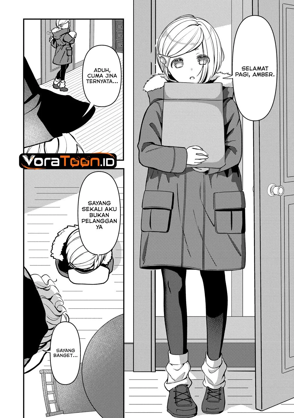 Tegami no Majo no Okuri Tabi Chapter 1 Gambar 8