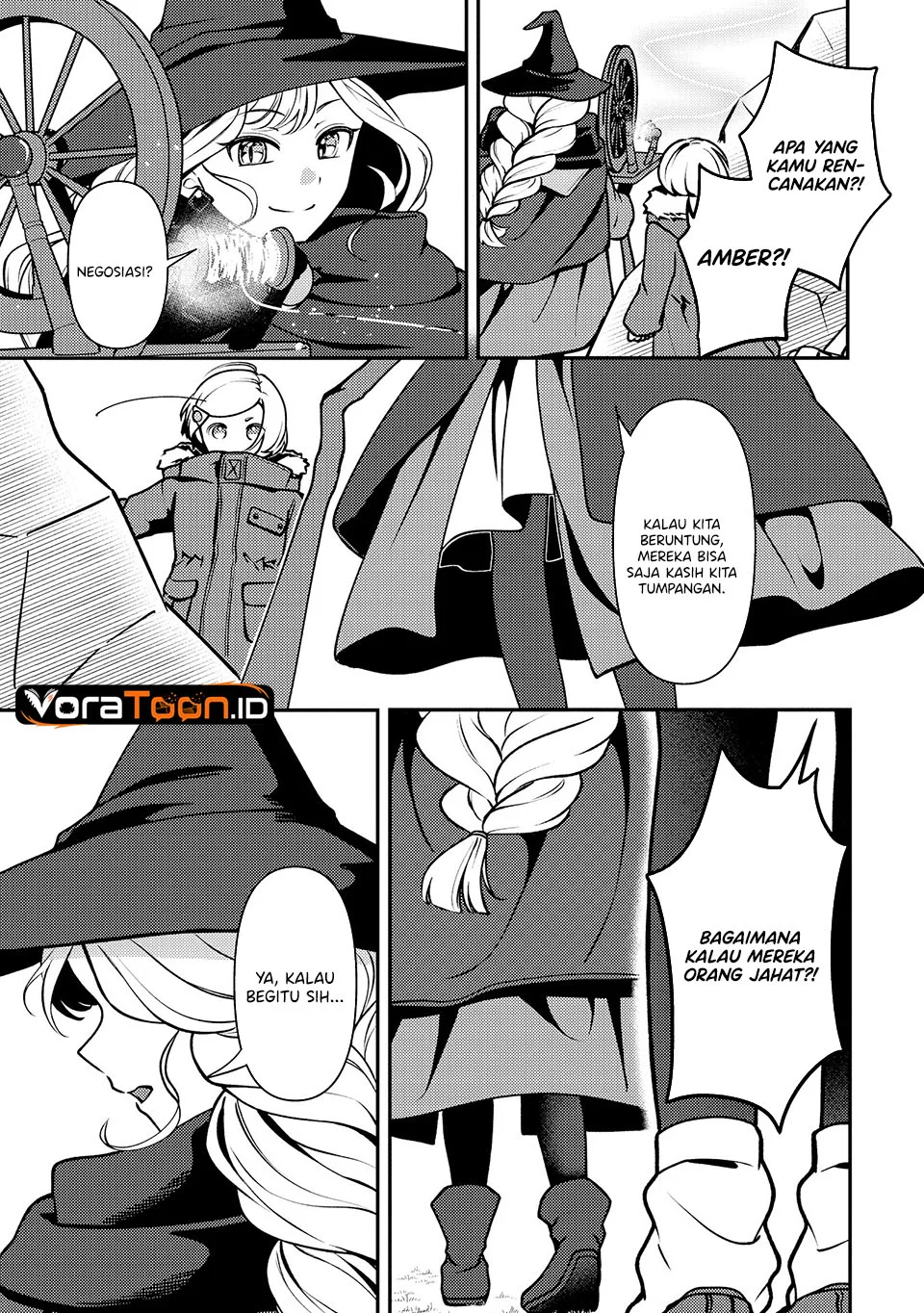 Tegami no Majo no Okuri Tabi Chapter 2 Gambar 10
