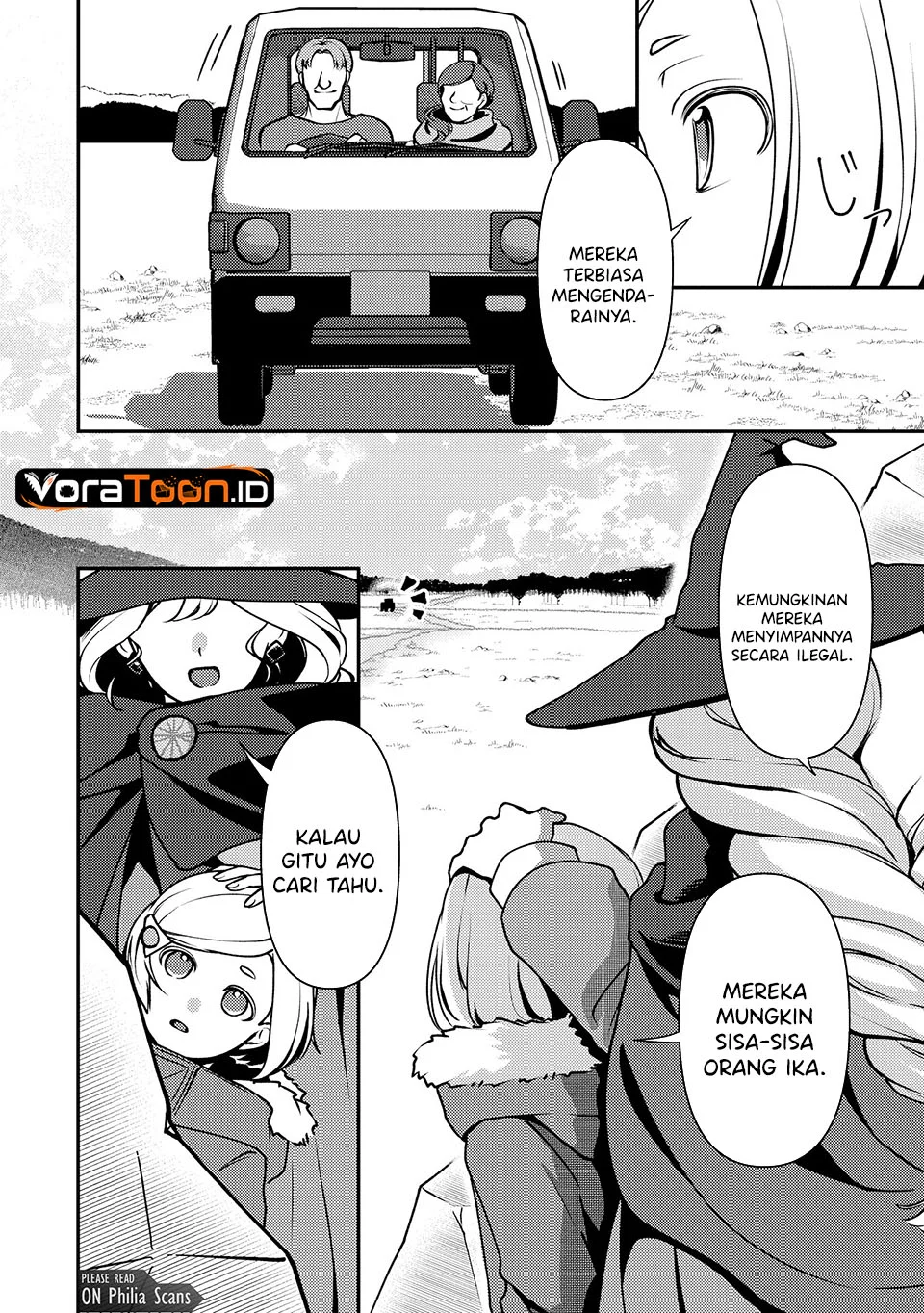 Tegami no Majo no Okuri Tabi Chapter 2 Gambar 9