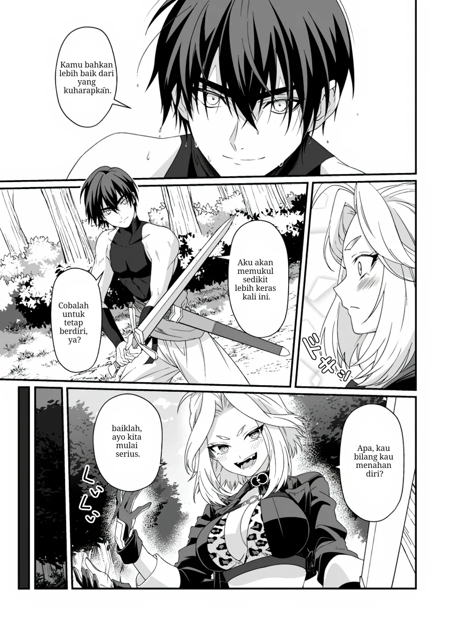 Teisou Gyakuten Sekai De Yuiitsu No Otoko Kishi No Ore, Onna Kishi Gakuen Ni Nyuugaku Shitara Nazeka Eiyou Atsukai Sareta ~Zetsurin Skill De Harem Musou~ Chapter 6.1 Gambar 5