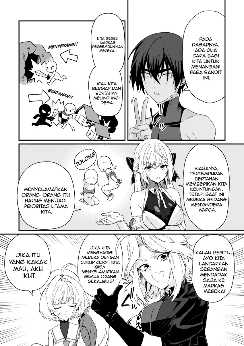Teisou Gyakuten Sekai De Yuiitsu No Otoko Kishi No Ore, Onna Kishi Gakuen Ni Nyuugaku Shitara Nazeka Eiyou Atsukai Sareta ~Zetsurin Skill De Harem Musou~ Chapter 8.1 Gambar 5