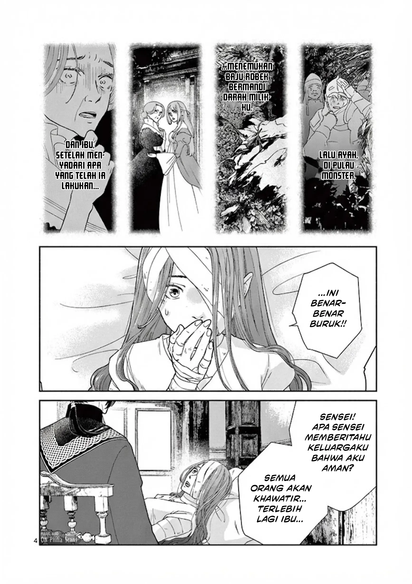 The Disappearance of a Dying Villainess: Changing My Ways Didn’t Work, So My First Love Spirited Me Away Chapter 5 Gambar 5