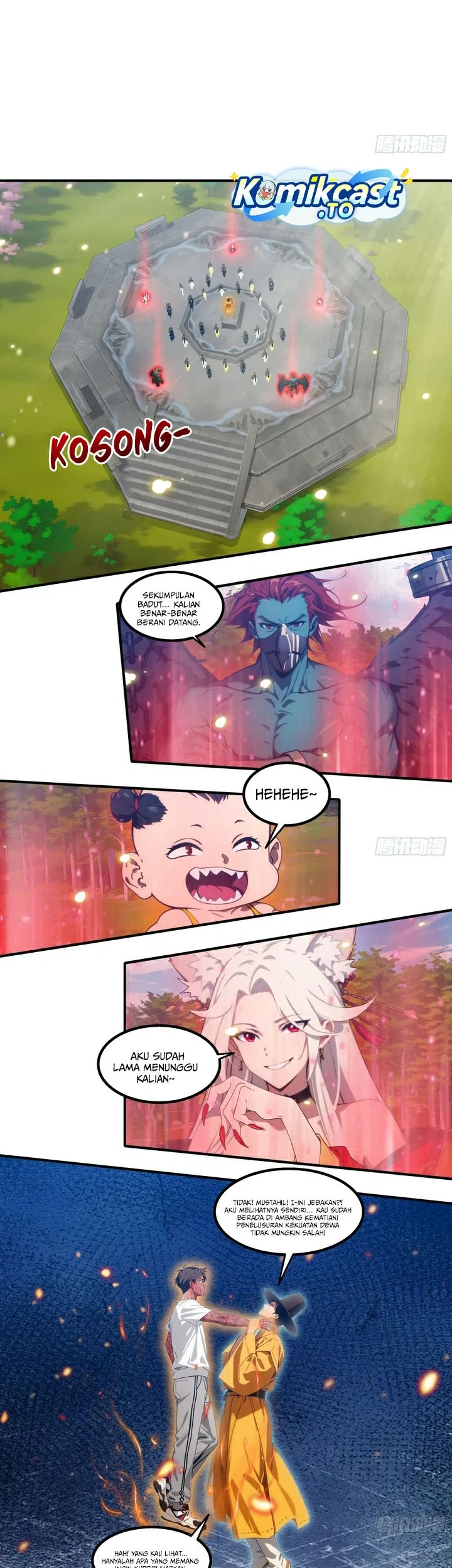 The Evil God Descends, I Own Great Hell Chapter 124 Gambar 5