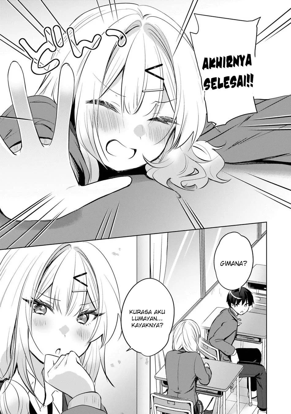 The Gal Sitting Behind Me Likes Me -Maybe I’m Screwed Already- Chapter 22 Gambar 7