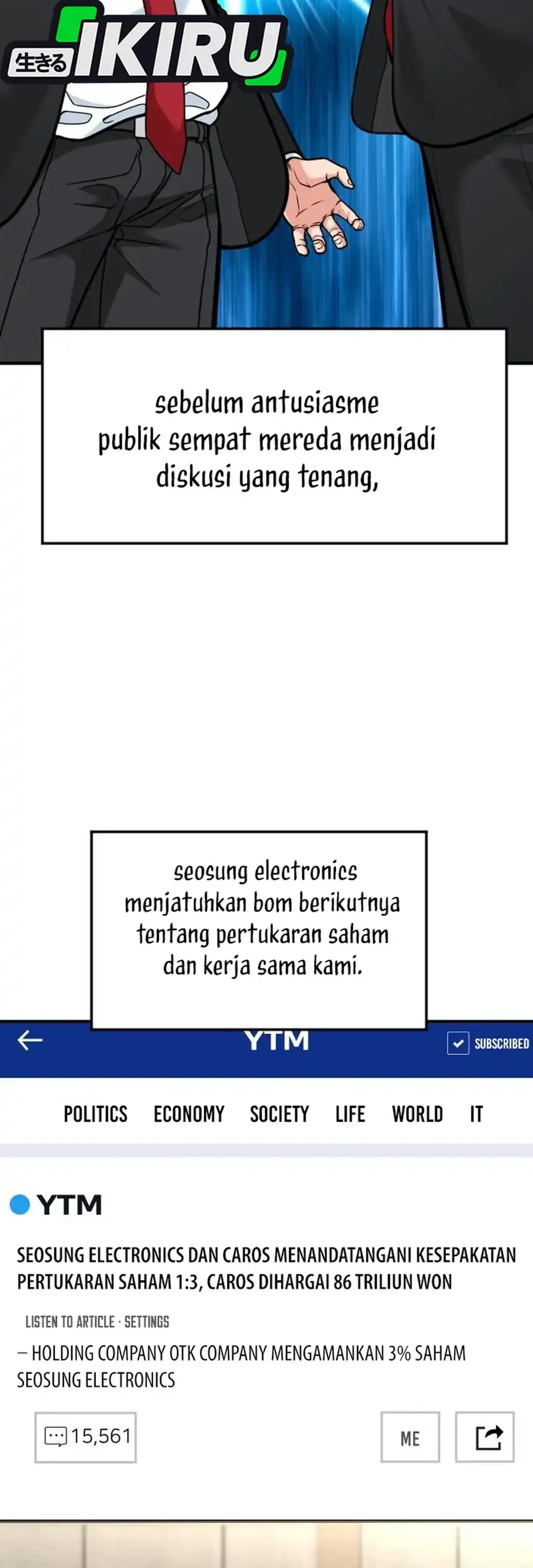 The Investor Who Sees The Future Chapter 93 Gambar 23