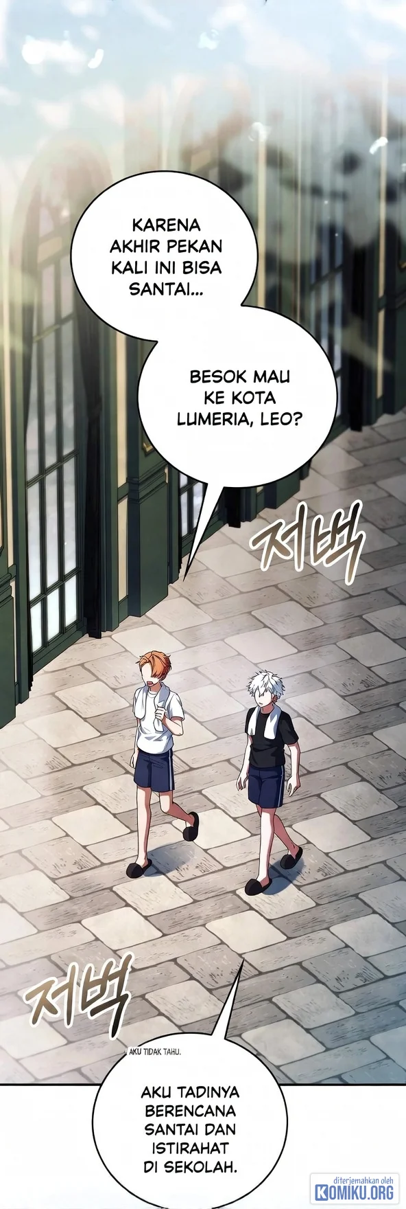 The Legendary Hero Is An Academy Honors Student Chapter 109 Gambar 26