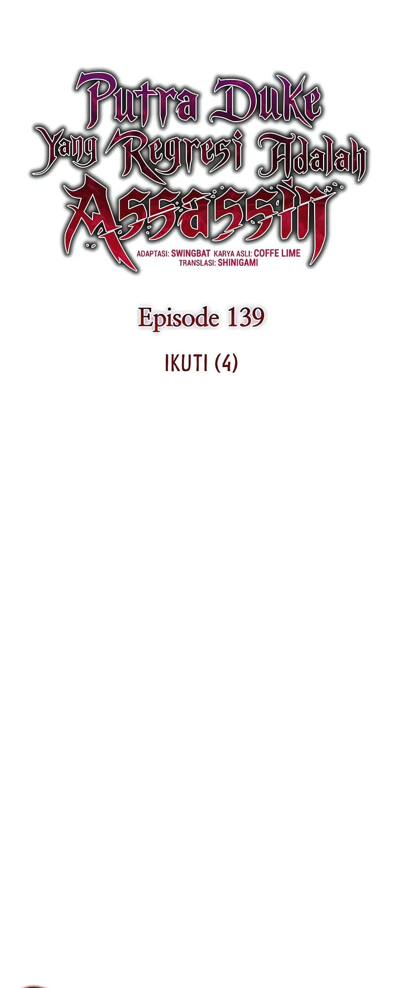 The Regressed Son Of A Duke Is An Assassin Chapter 139 Gambar 18