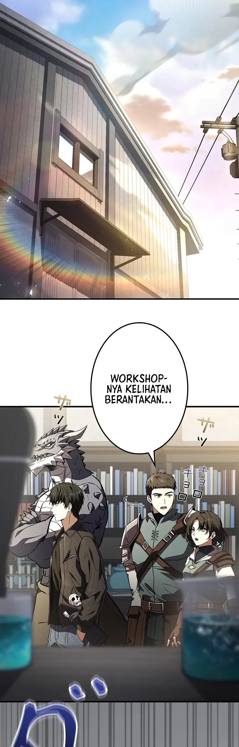 The Saint Levels Up Through Necromancy Chapter 19 Gambar 21
