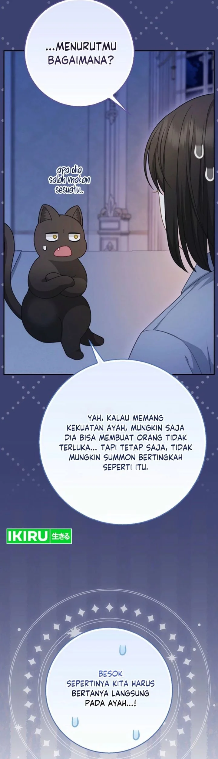 The Snow Leopard Baby of the Black Leopard Family Chapter 65 Gambar 16