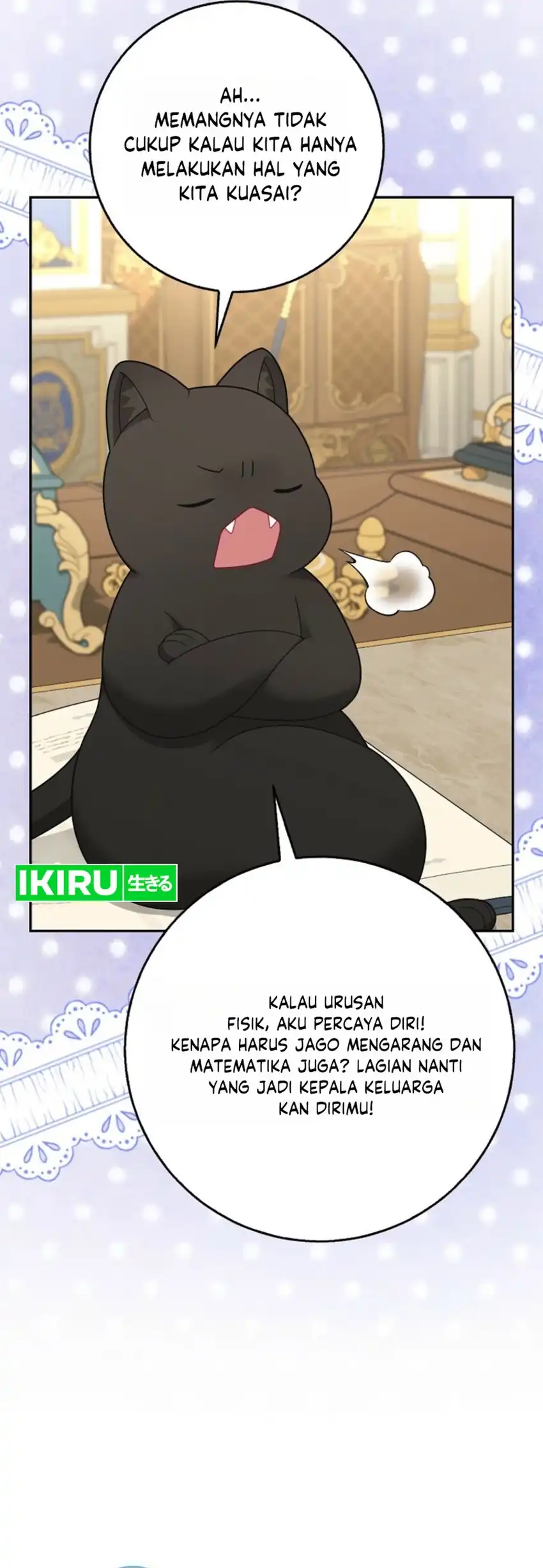 The Snow Leopard Baby of the Black Leopard Family Chapter 71 Gambar 19