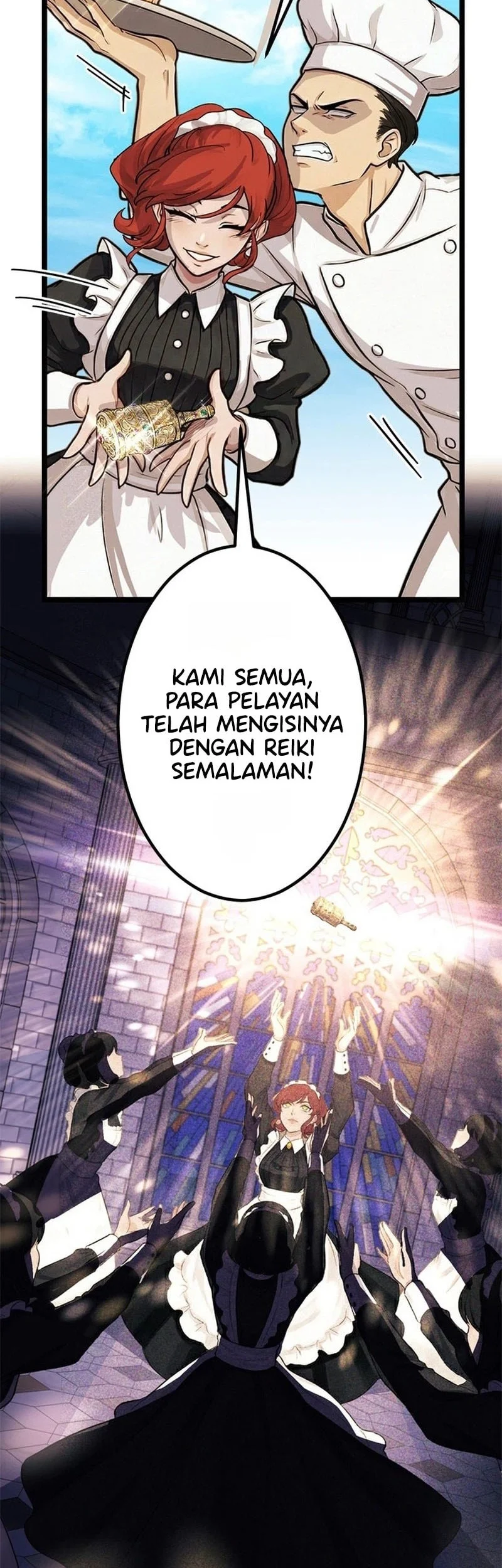 The Sword Saint Reincarnated Into A Noble Mage Family Chapter 2 Gambar 19