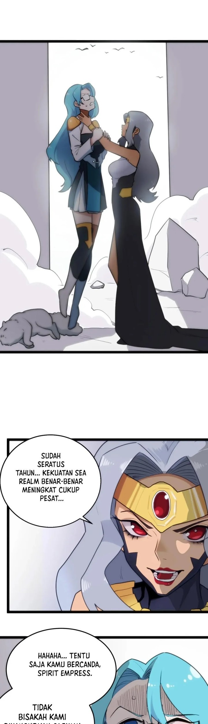 This Saint Has A Showdown Chapter 124 halaman 8