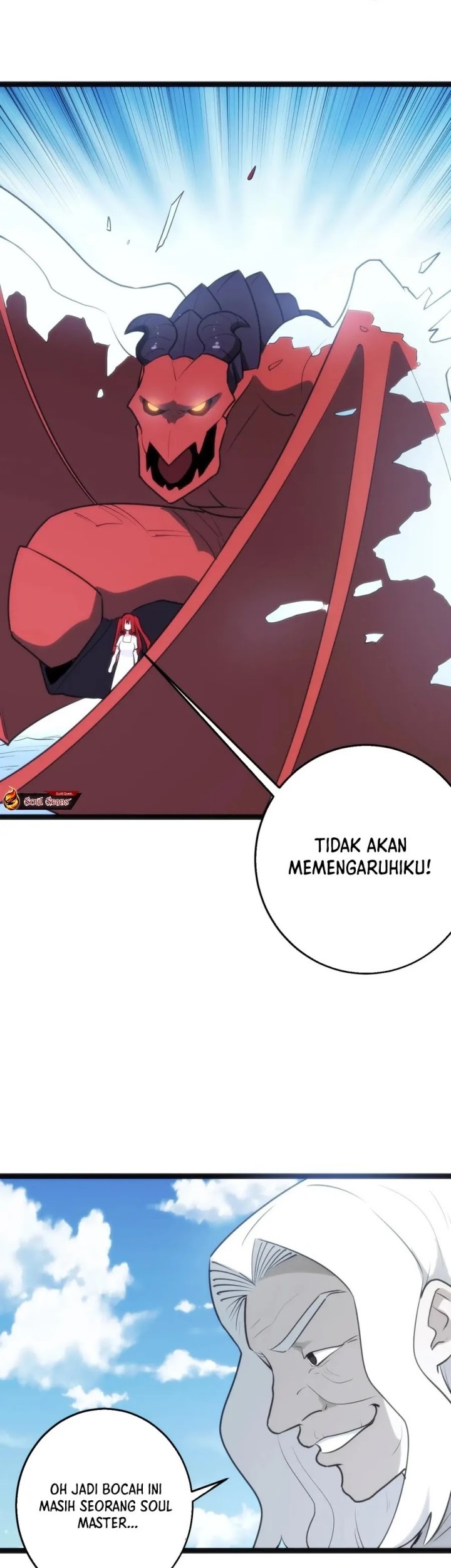 This Saint Has A Showdown Chapter 129 halaman 8