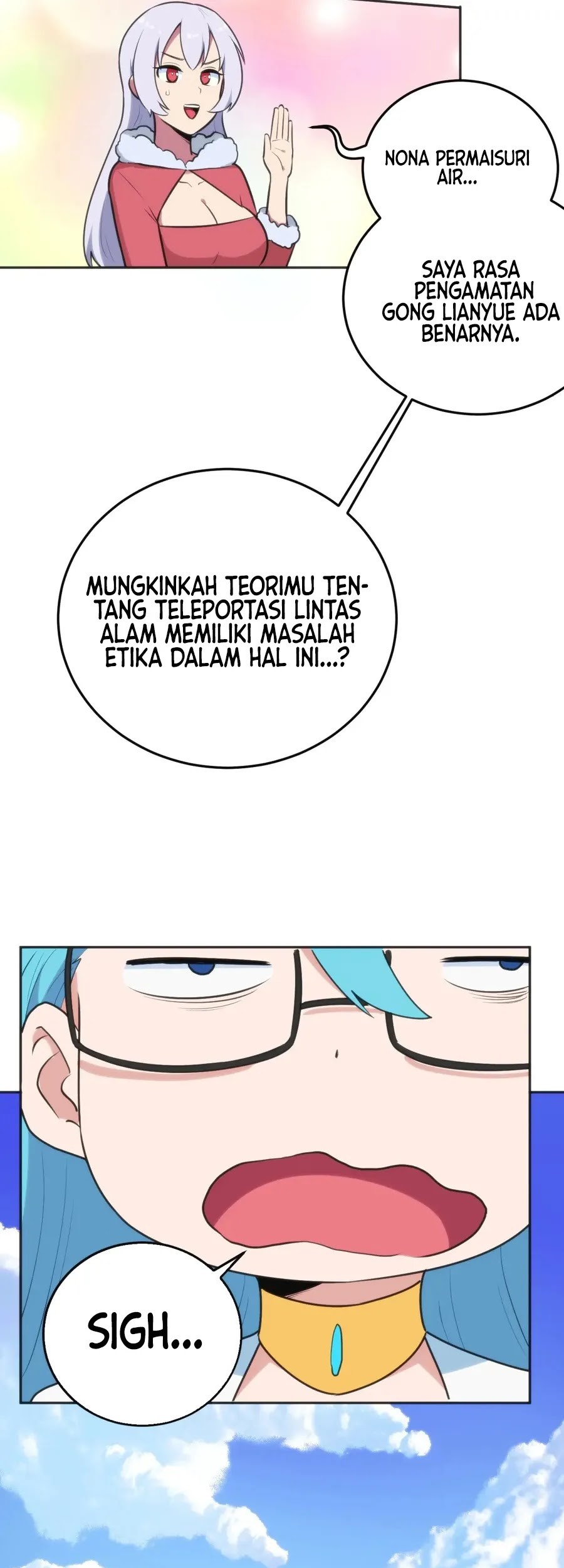 This Saint Has A Showdown Chapter 143 halaman 8