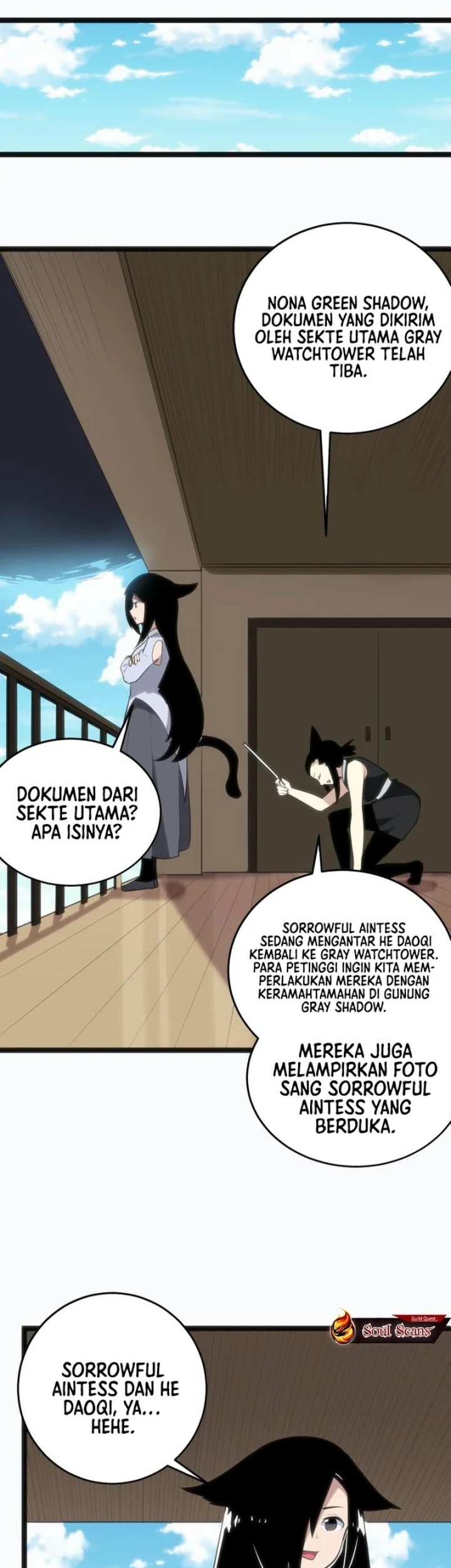 This Saint Has A Showdown Chapter 77 halaman 8