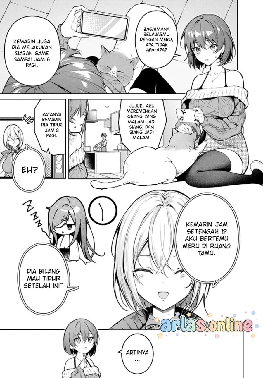 Tier 1 Shimai: Yuumei Yonshimai wa Boku nashi de wa Ikirarenai Chapter 3.2 Gambar 7