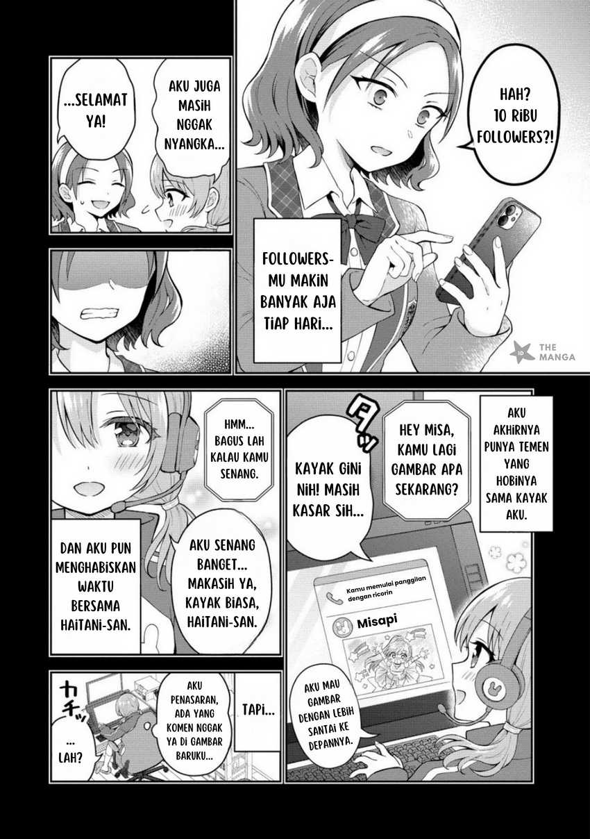 Tonari no Seki no Inkya Joshi ga Oshi Utaite Datta – Ore no Kyoku wo Uttatekure! Chapter 9.1 Gambar 5