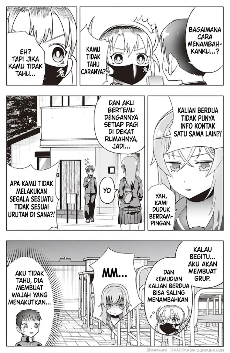 Tonari no Seki no Yankee JK no Jakuten Chapter 18 Gambar 5