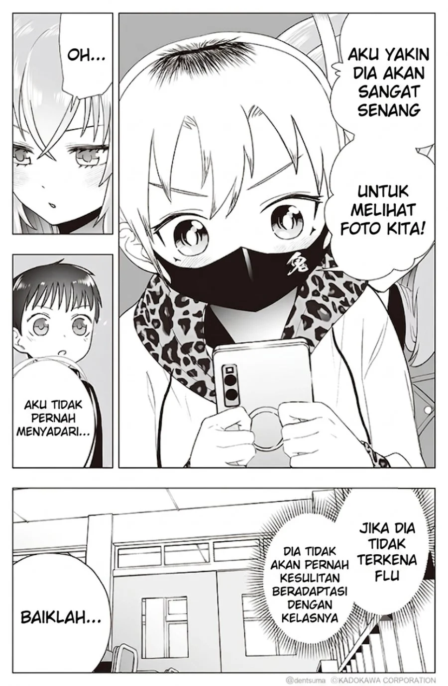 Tonari no Seki no Yankee JK no Jakuten Chapter 20 Gambar 5