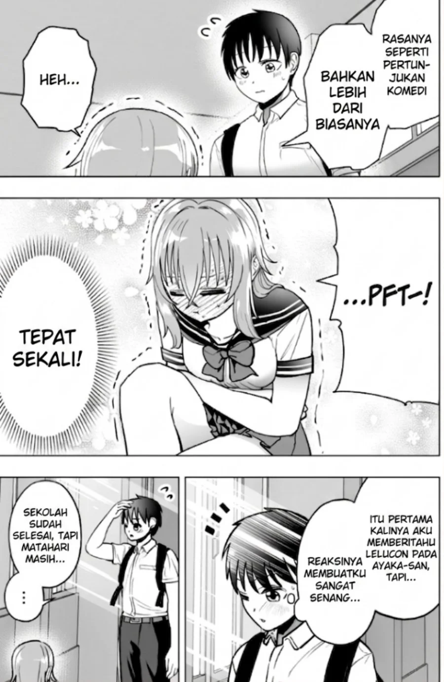 Tonari no Seki no Yankee JK no Jakuten Chapter 34 Gambar 5