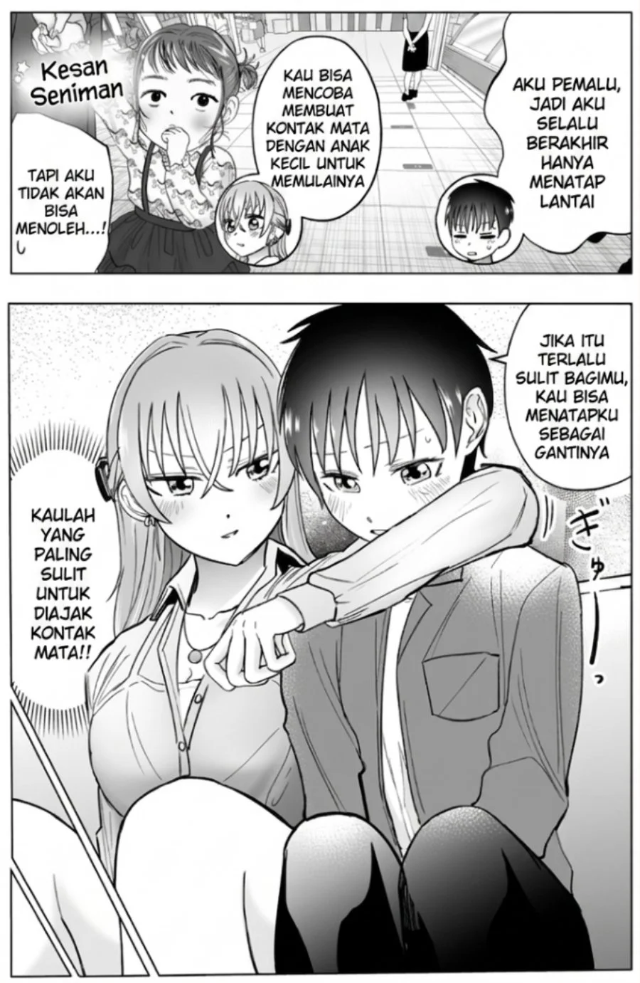 Tonari no Seki no Yankee JK no Jakuten Chapter 37 Gambar 5