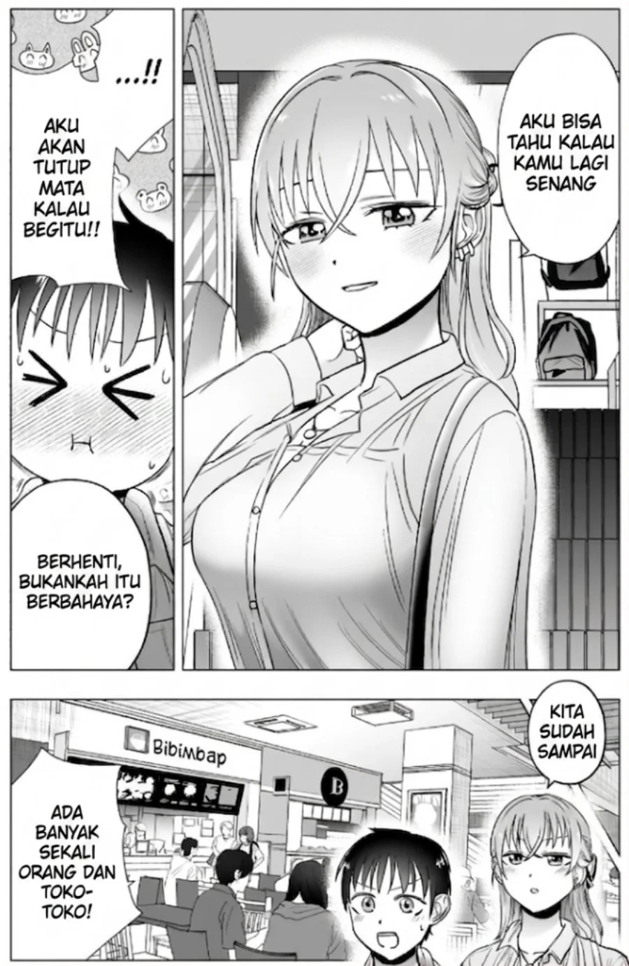 Tonari no Seki no Yankee JK no Jakuten Chapter 38 Gambar 5