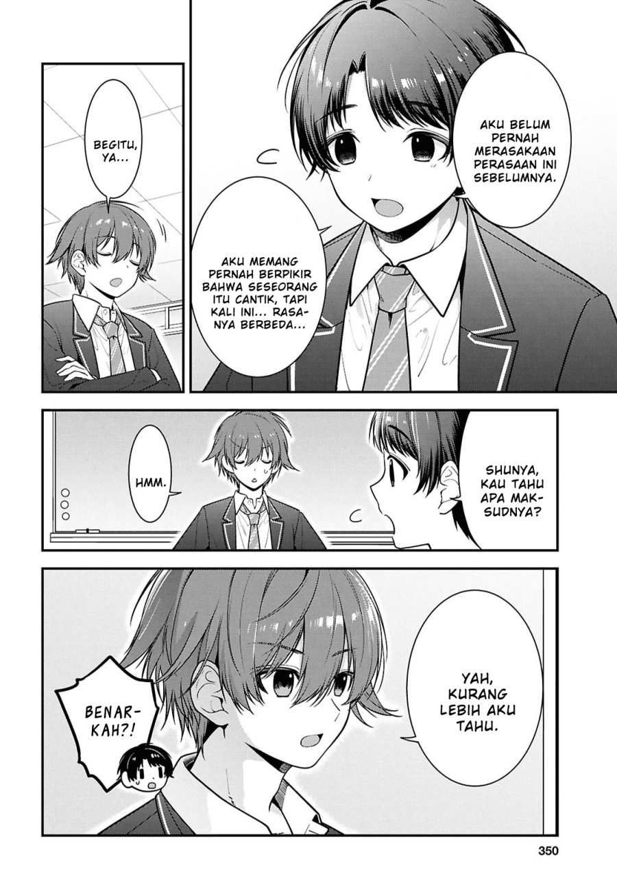 Tonari no Seki no Yankee Shimizu-san ga Kami o Kuroku Sometekita Chapter 10 - Halaman 8