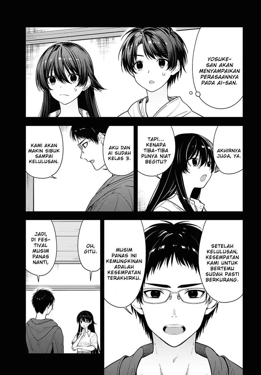 Tonari no Seki no Yankee Shimizu-san ga Kami o Kuroku Sometekita Chapter 16 - Halaman 9
