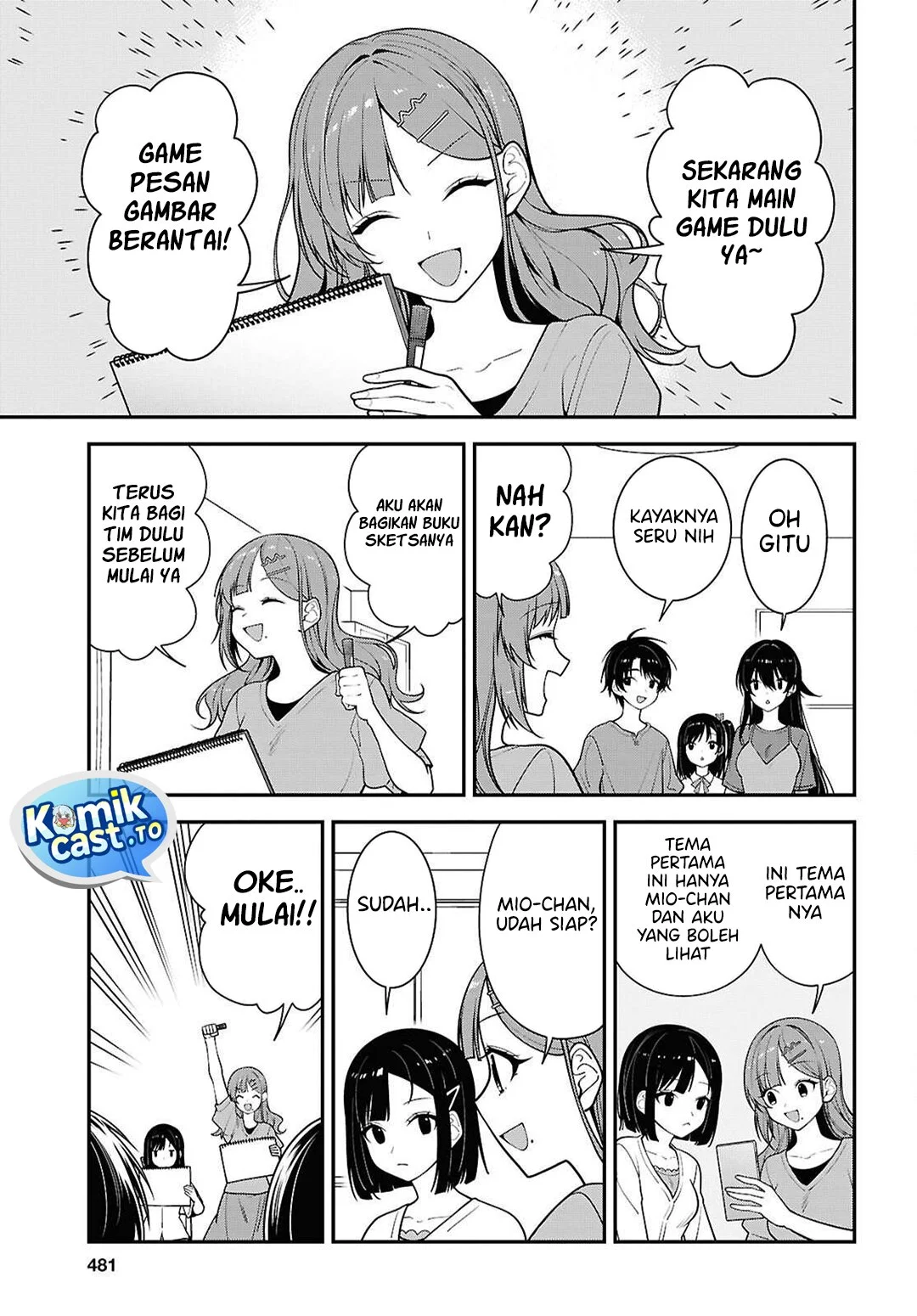 Tonari no Seki no Yankee Shimizu-san ga Kami o Kuroku Sometekita Chapter 18 - Halaman 8