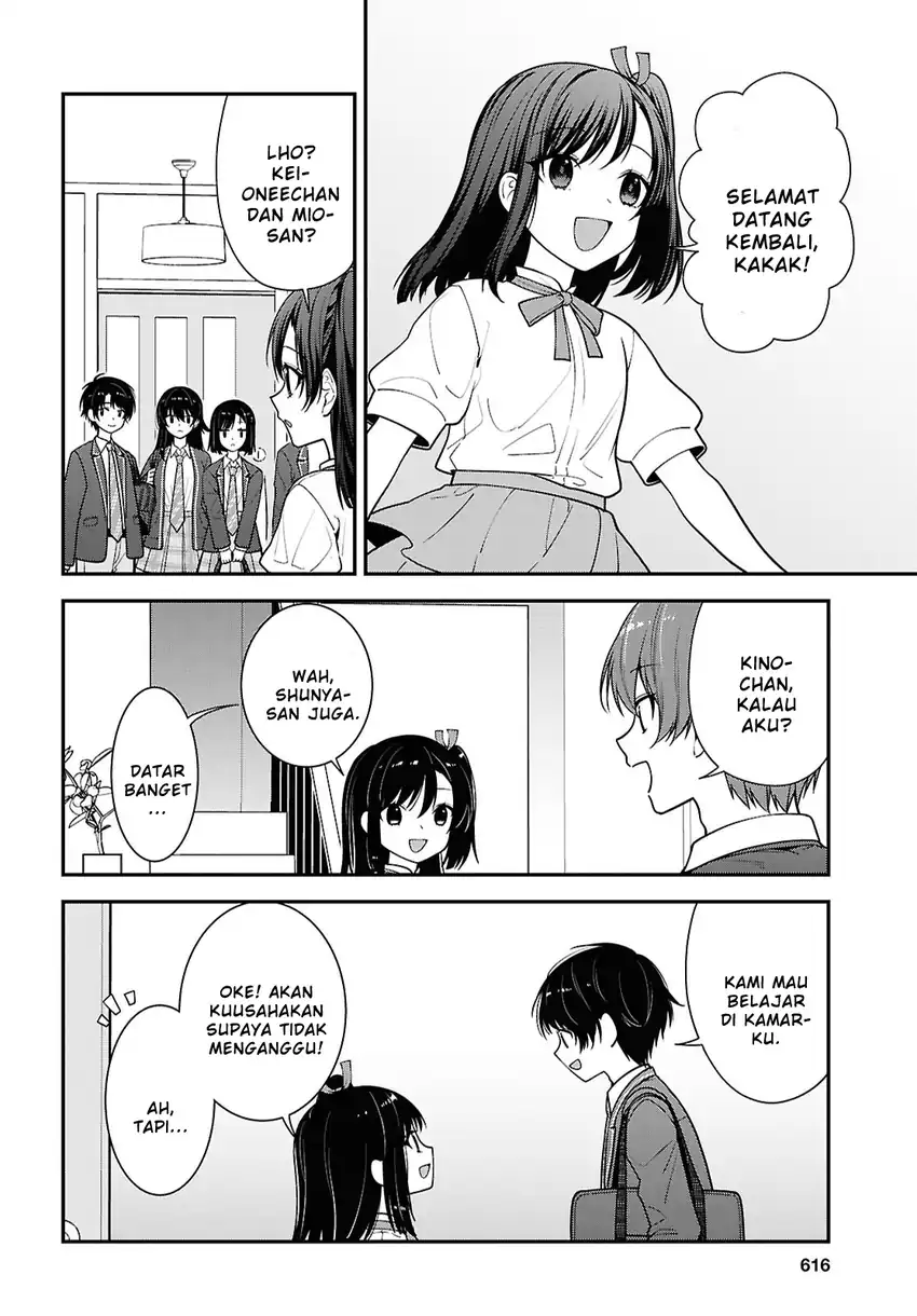 Tonari no Seki no Yankee Shimizu-san ga Kami o Kuroku Sometekita Chapter 19 Gambar 8