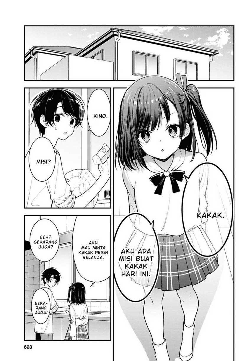 Tonari no Seki no Yankee Shimizu-san ga Kami o Kuroku Sometekita Chapter 5 - Halaman 7