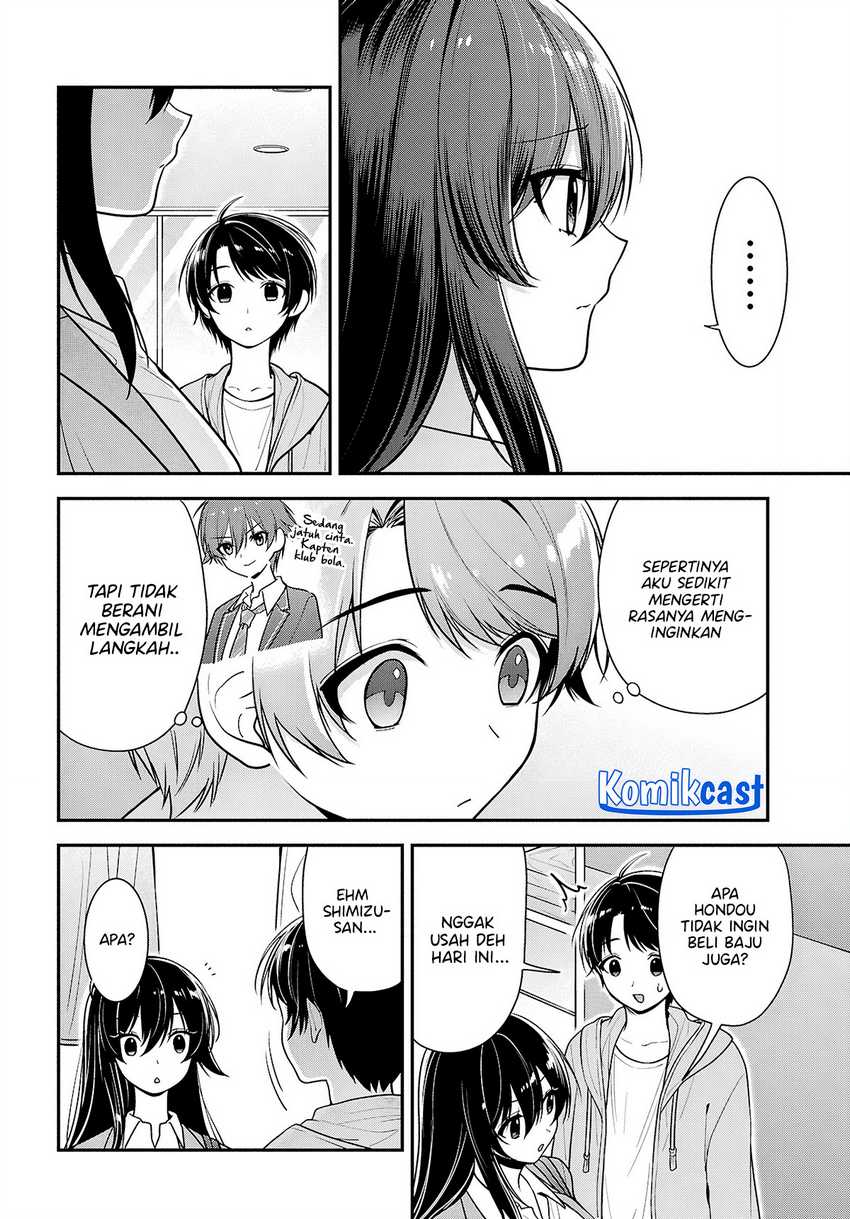 Tonari no Seki no Yankee Shimizu-san ga Kami o Kuroku Sometekita Chapter 6 - Halaman 7