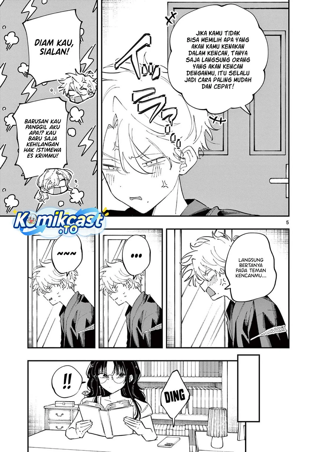 Tonari no Seki no Yatsu ga Souiu Me de Mitekuru Chapter 76 Gambar 5
