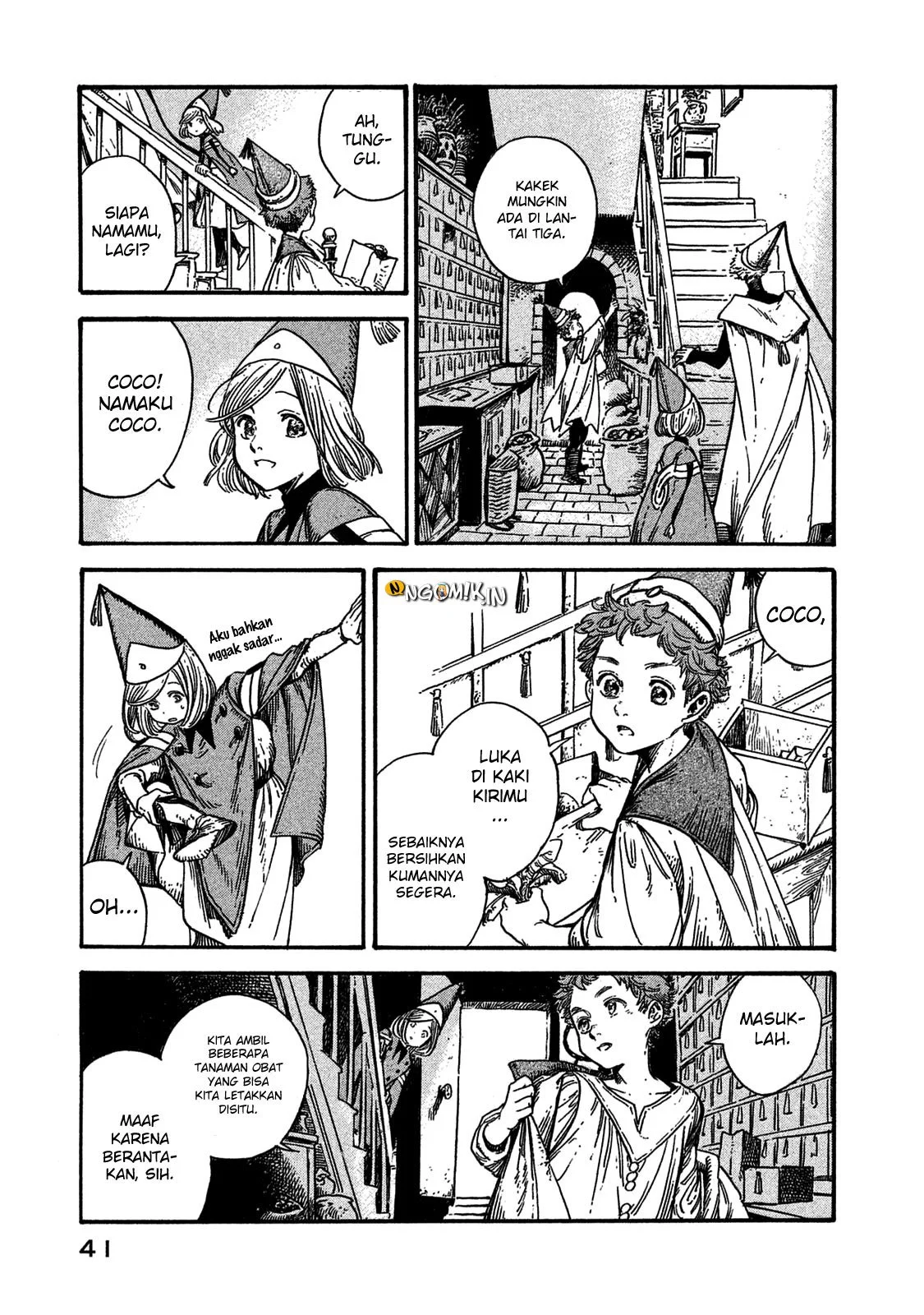 Tongari Boushi no Atelier Chapter 13 Gambar 8