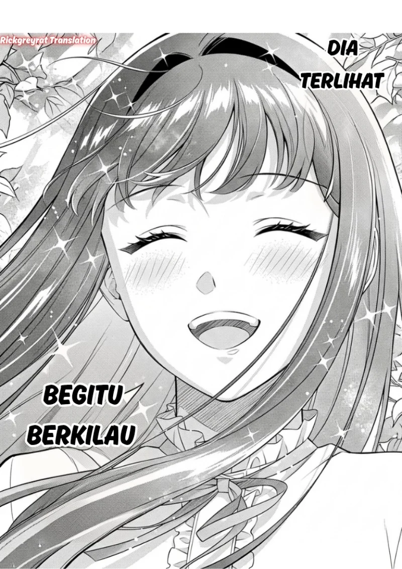 Toumei na Yoru ni Kakeru-kun to, Me ni Mienai Koi wo Shita. Chapter 5.1 Gambar 9