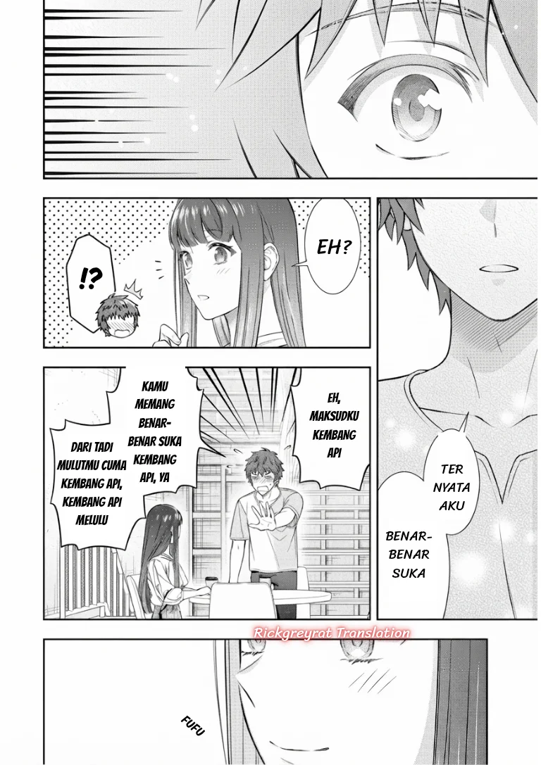 Toumei na Yoru ni Kakeru-kun to, Me ni Mienai Koi wo Shita. Chapter 6 Gambar 12