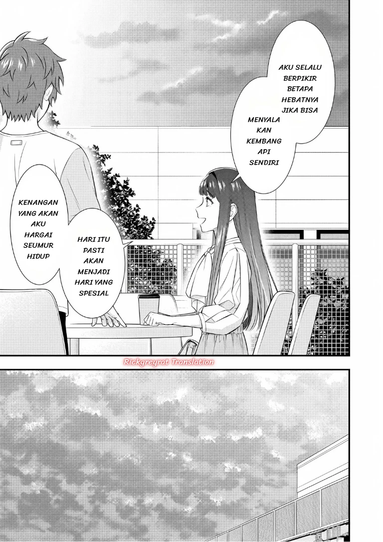Toumei na Yoru ni Kakeru-kun to, Me ni Mienai Koi wo Shita. Chapter 6 Gambar 13