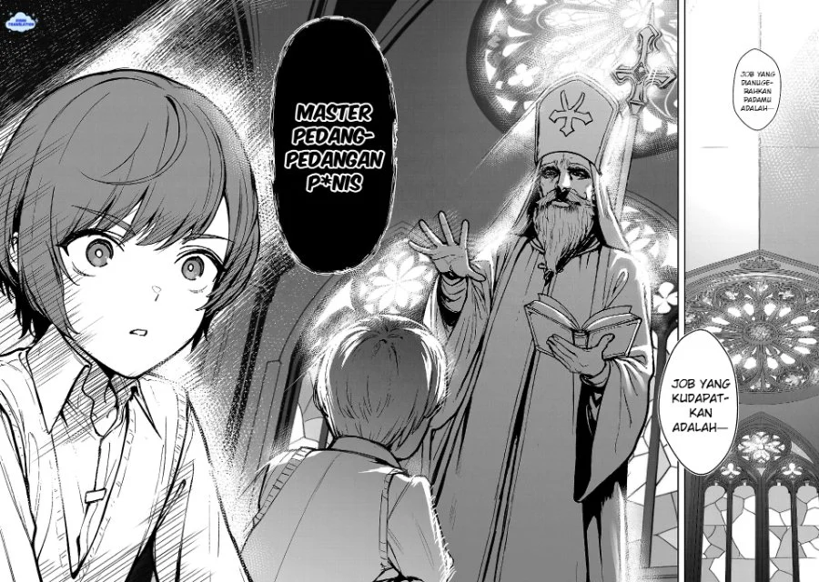 Tousan wa [Kensei], Kaasan wa [Kenshin], Boku wa [Ochi〇po Chanbara Master] Chapter 1 Gambar 12