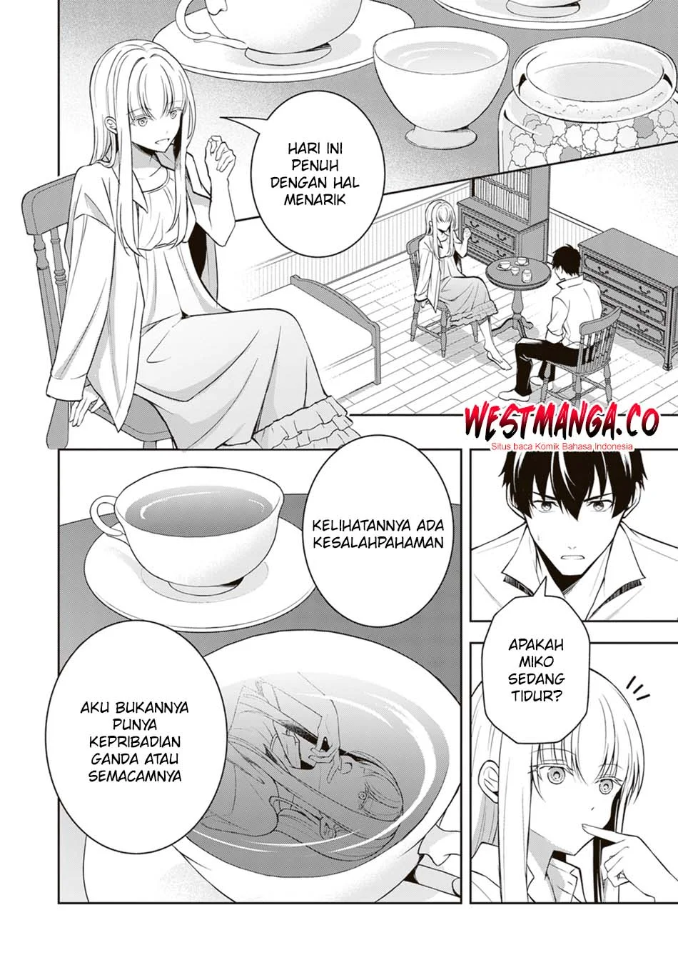 Tsuki No Shiro Sa Wo Shirite Madoromu Chapter 10 Gambar 10