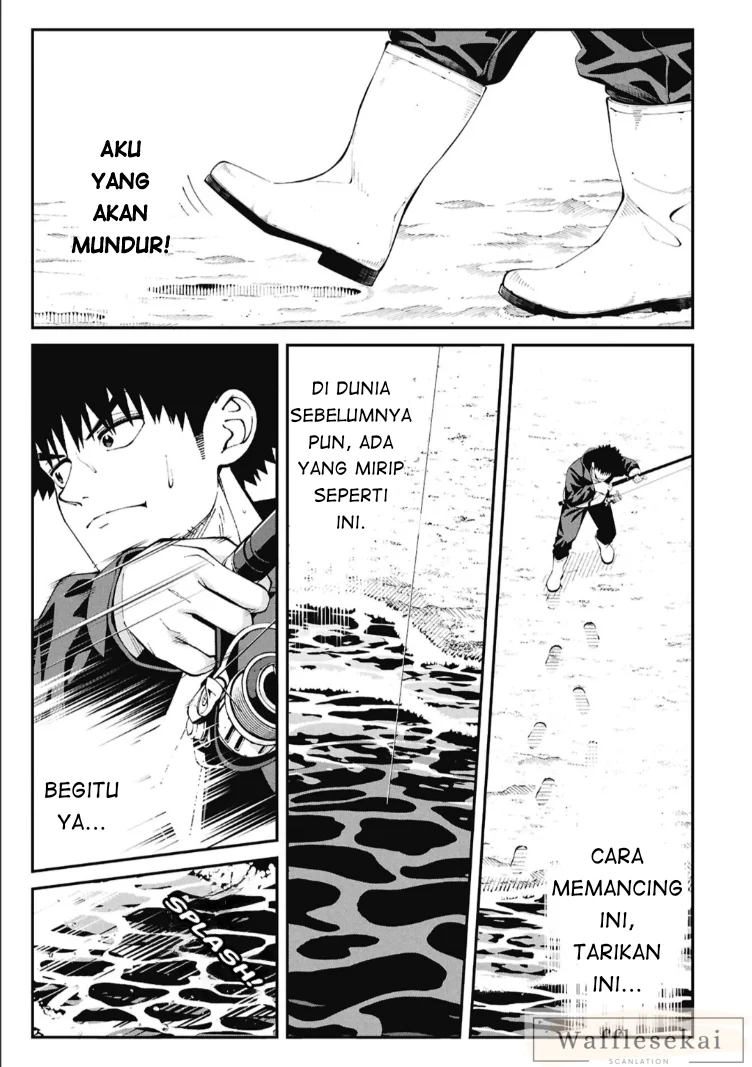Tsurizao Hitotsu de Isekai Hourou Chapter 3.2 Gambar 5